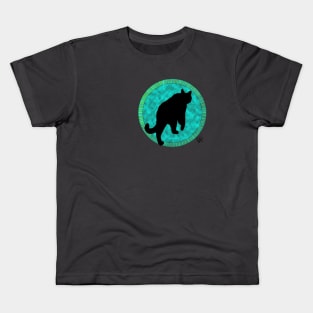 Black cat Kids T-Shirt